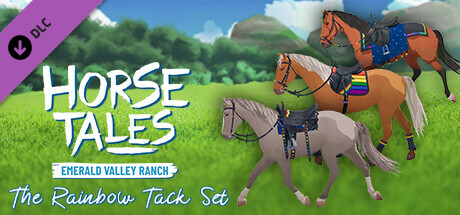 the rainbow tack set - horse tales: emerald valley ranch vertical card thumbnail
