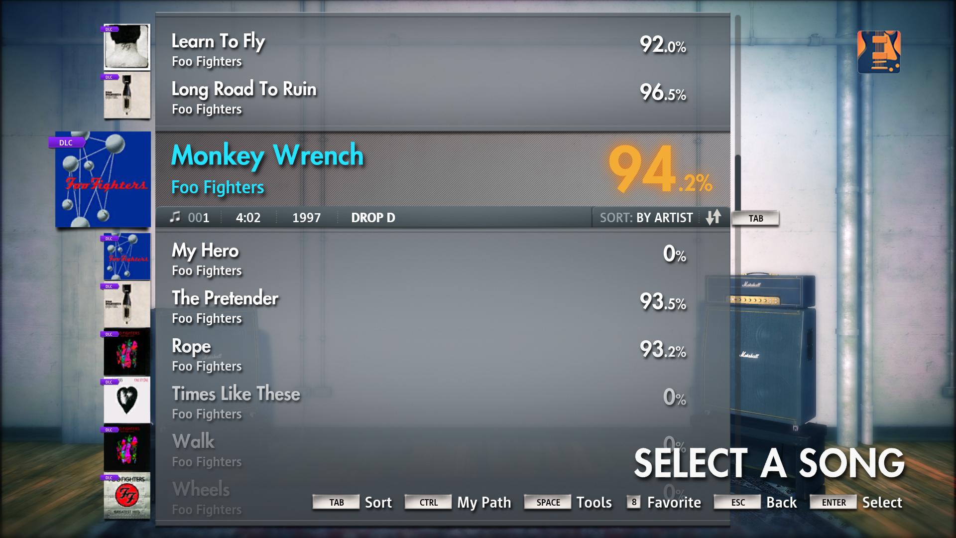 Rocksmith® 2014 – Foo Fighters - “Monkey Wrench” #2