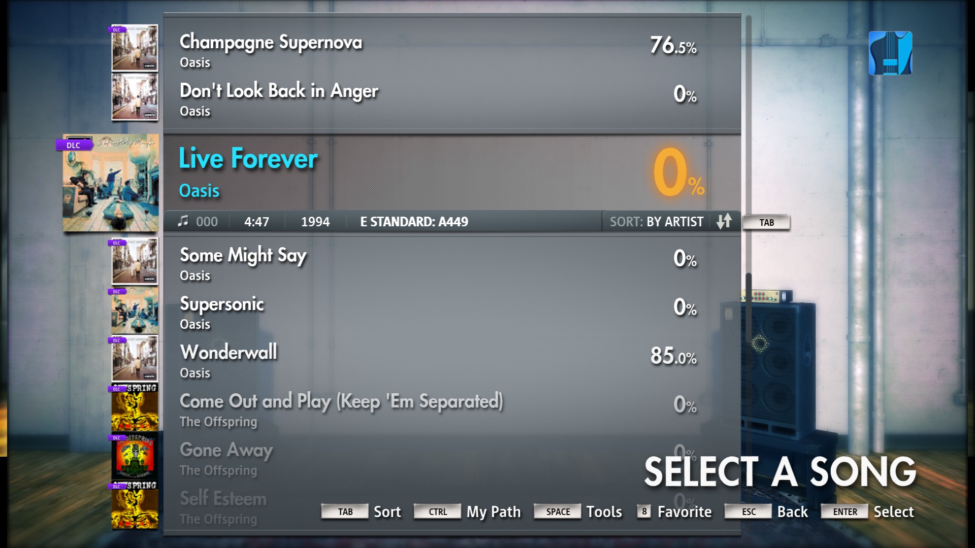 Rocksmith® 2014 – Oasis - “Live Forever” Featured Screenshot #1