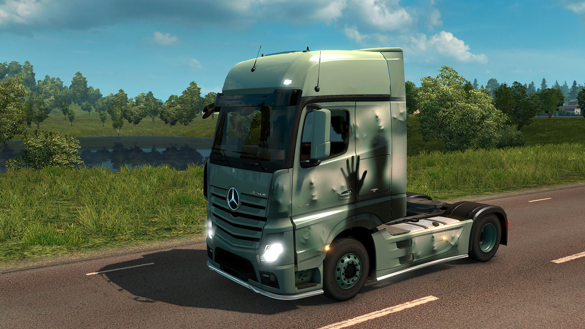 Euro Truck Simulator 2 - Halloween Paint Jobs Pack screenshot screenshot 6