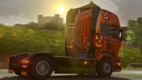 скриншот Euro Truck Simulator 2 - Halloween Paint Jobs Pack 0