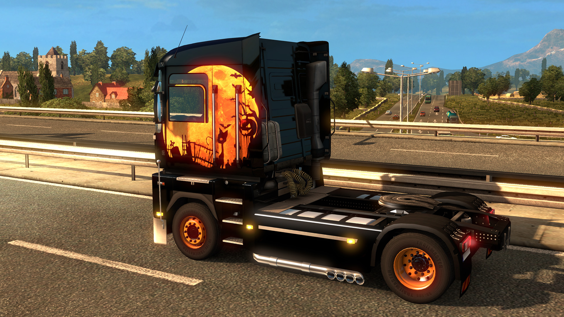 Euro Truck Simulator 2 - Halloween Paint Jobs Pack screenshot screenshot 7