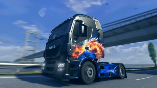 скриншот Euro Truck Simulator 2 - Halloween Paint Jobs Pack 4