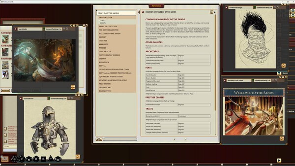 Fantasy Grounds - Pathfinder RPG - Pathfinder Companion: People of the Sands for steam