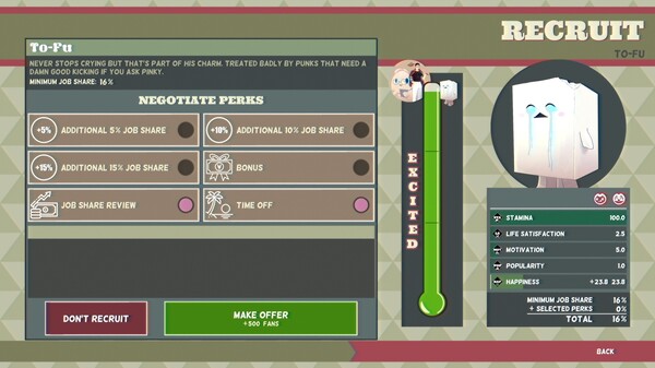 Screenshot of Promise Mascot Agency