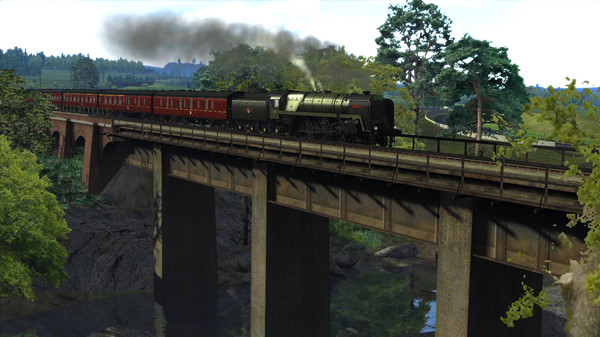 скриншот Train Simulator: BR 6MT Clan Class Loco Add-On 5