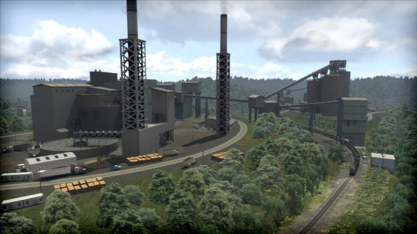 Train Simulator: Norfolk Southern Coal District Route Add-On for steam Train Simulator: Norfolk Southern Coal District Route Add-On for steam