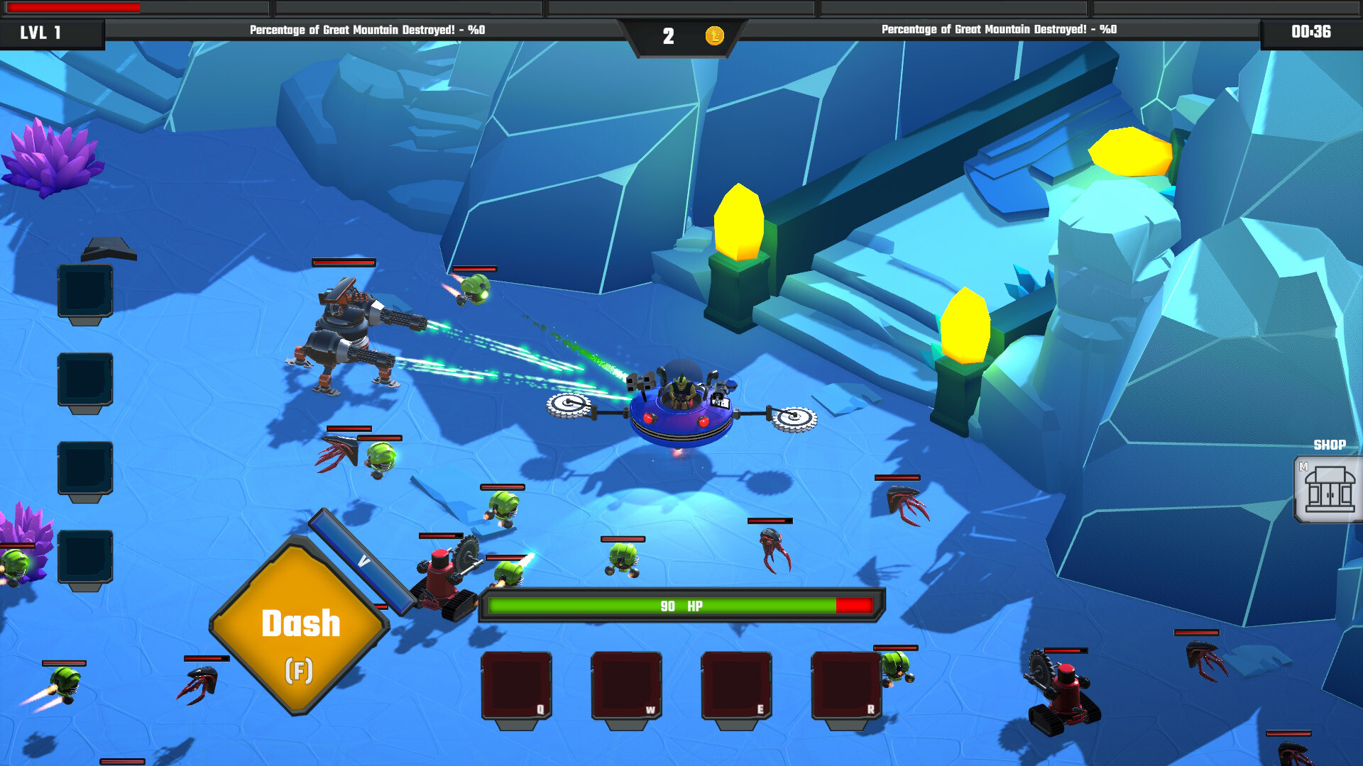 Space Digger Demo #9