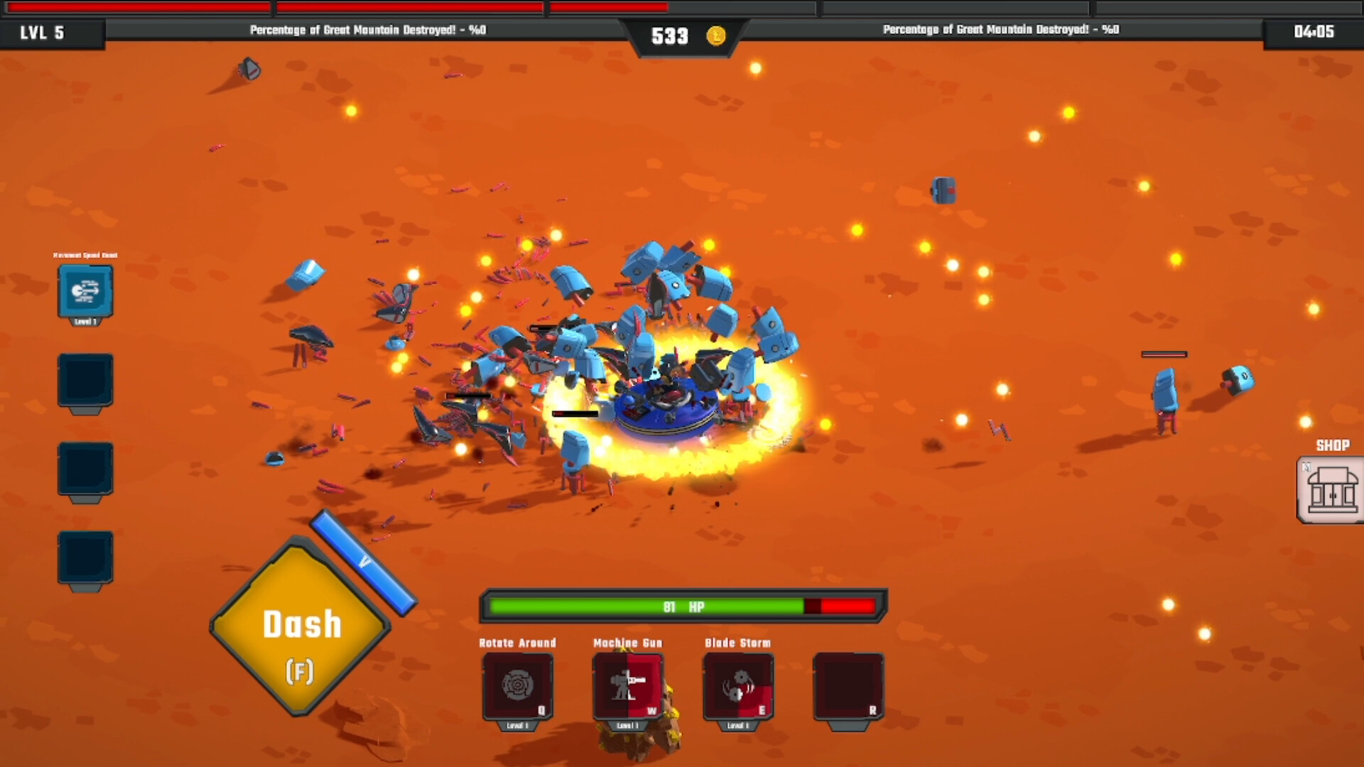 Space Digger Demo #7