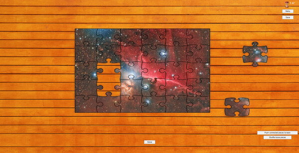 Скриншот из Milky Way Jigsaw Puzzles