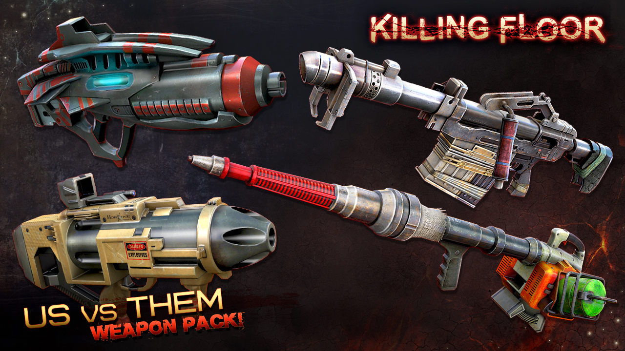 Killing Floor - Community Weapons Pack 3 - Us Versus Them Total Conflict Pack Featured Screenshot #1