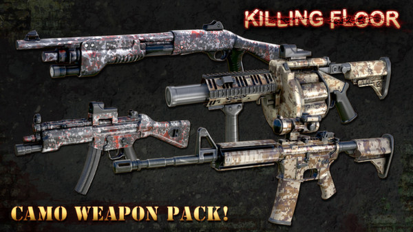скриншот Killing Floor - Camo Weapon Pack 0