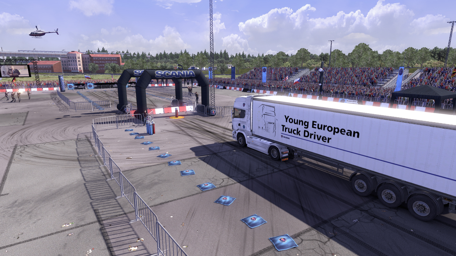 Скриншоты Scania Truck Driving Simulator.