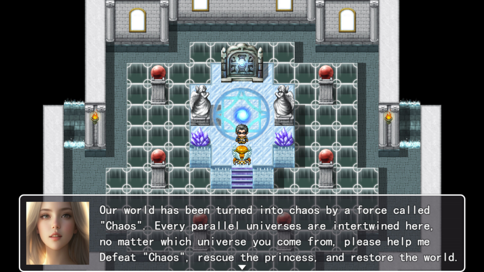Save Prinvess:Infinite Loop screenshot 1