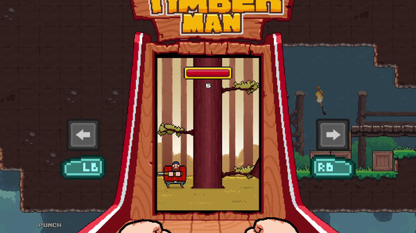 Скриншот из Timberman: The Big Adventure