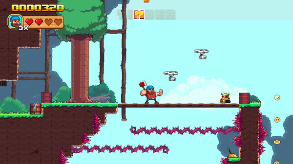 Скриншот из Timberman: The Big Adventure