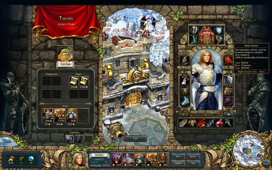 скриншот King's Bounty: The Legend 4