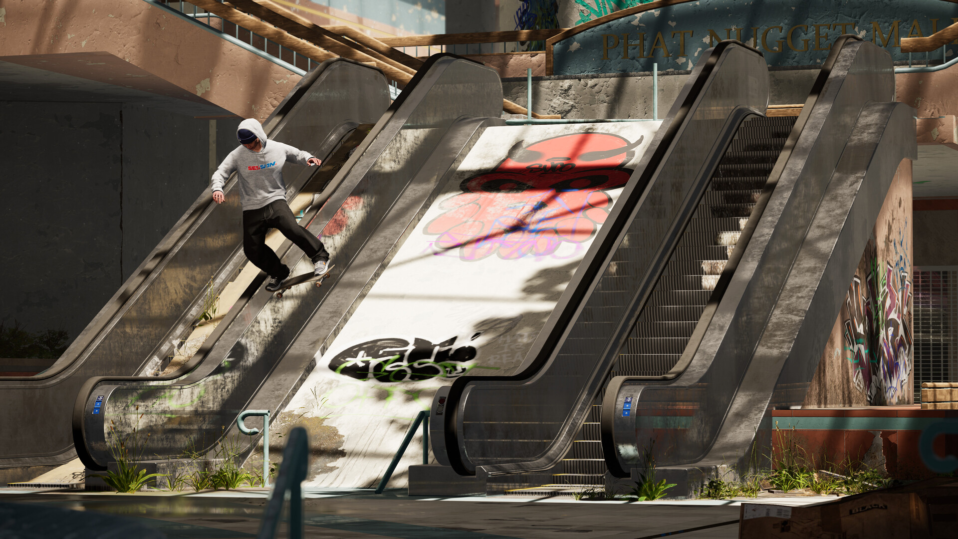 Session: Skate Sim Abandoned Mall Featured Screenshot #1