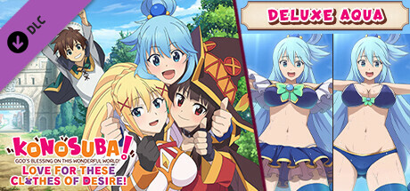 KonoSuba: God's Blessing on this Wonderful World! Love For These Clothes Of Desire! - Aqua Special Swimsuit DLC banner image