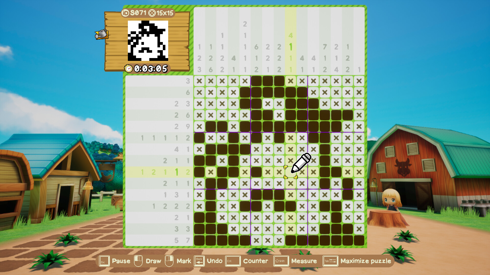 Piczle Cross: Story of Seasons screenshot 1