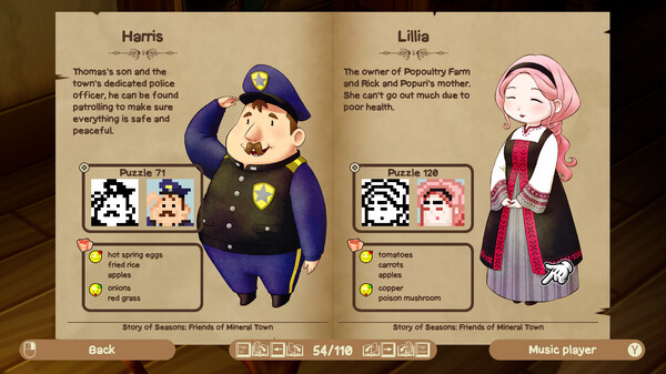 Скриншот из Piczle Cross Story of Seasons
