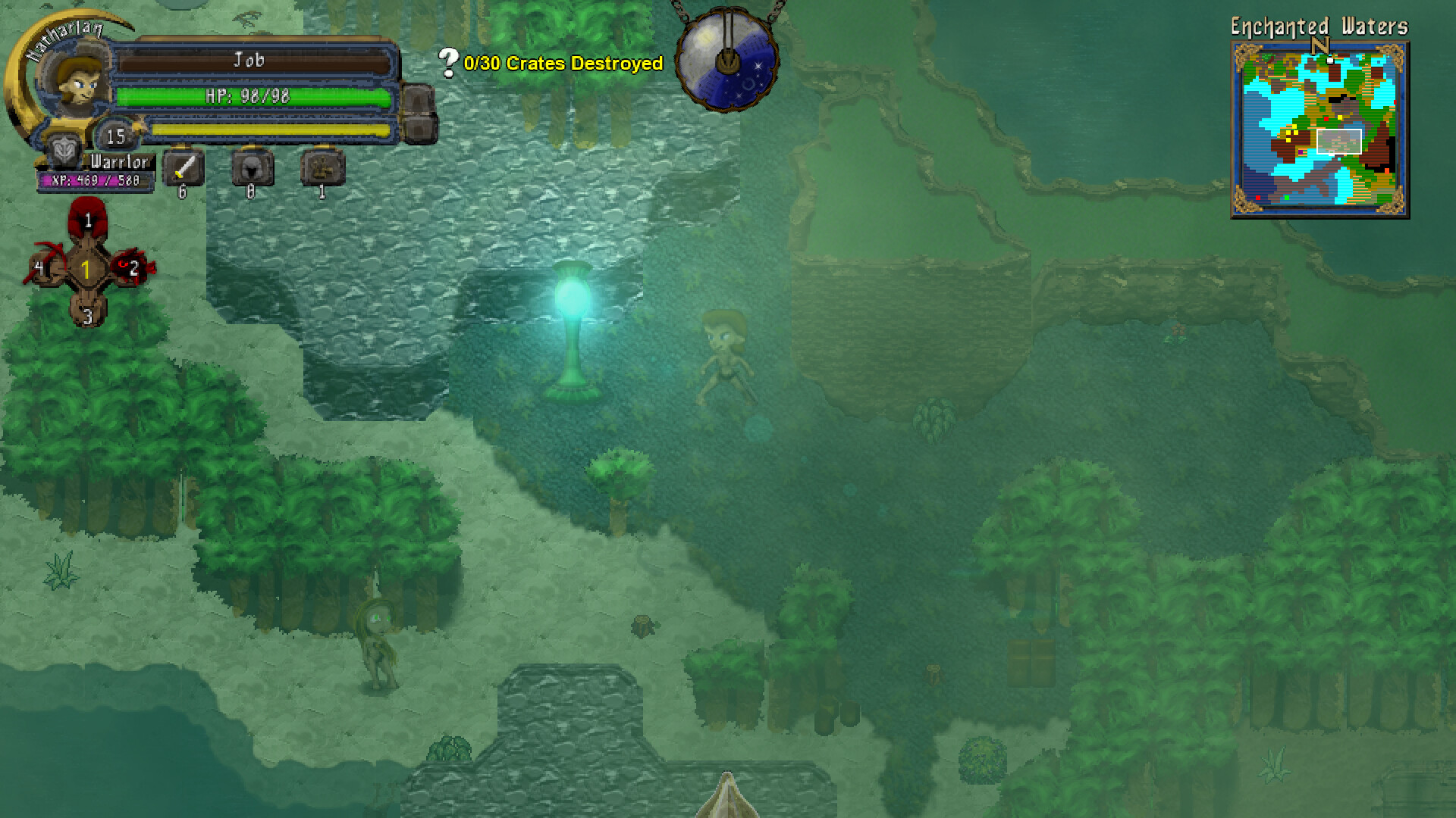 Swords & Crystals screenshot 1
