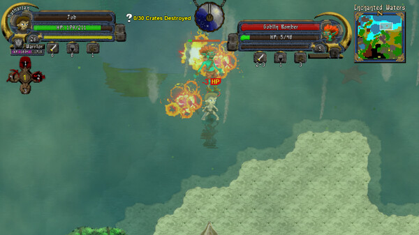 Скриншот из Swords & Crystals