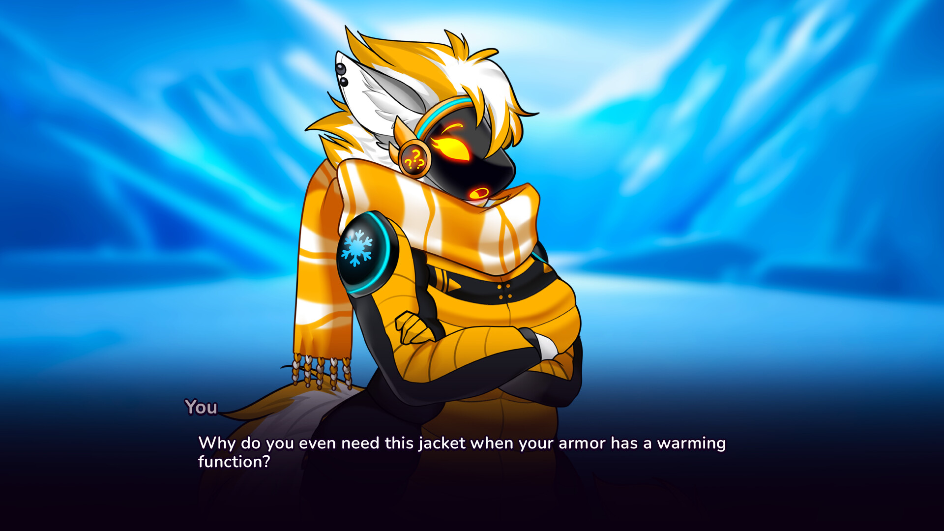 I played a Protogen dating simulator 