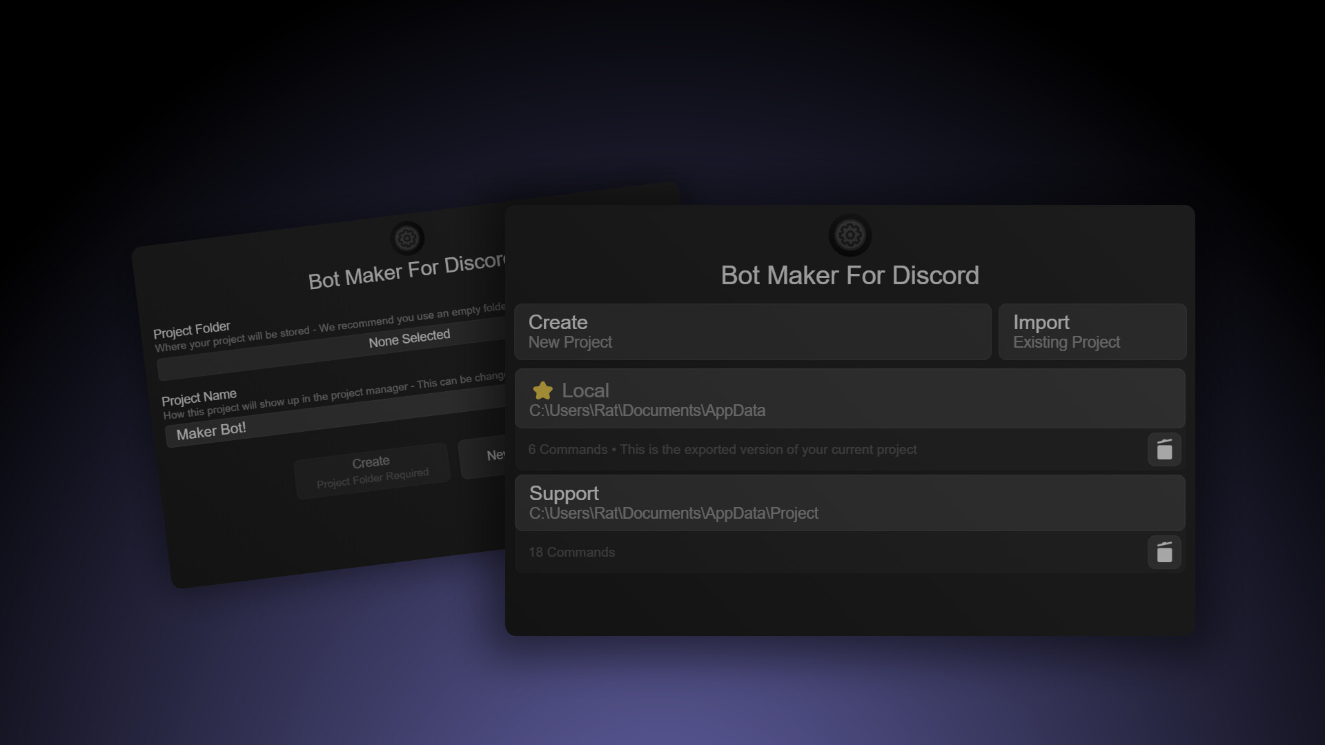 Bot Maker For Discord PC gameplay screenshot 2 of 6