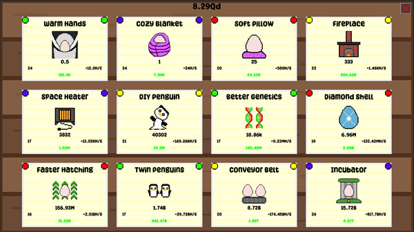 Скриншот из Penguin Hatchery
