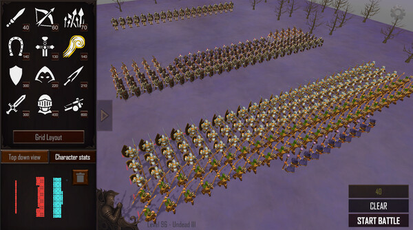 Скриншот из Warlords Battle Simulator