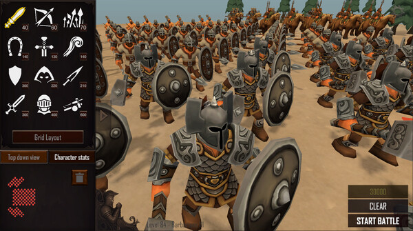 Скриншот из Warlords Battle Simulator