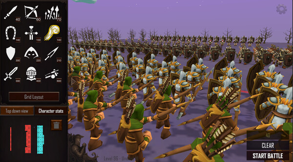 Скриншот из Warlords Battle Simulator
