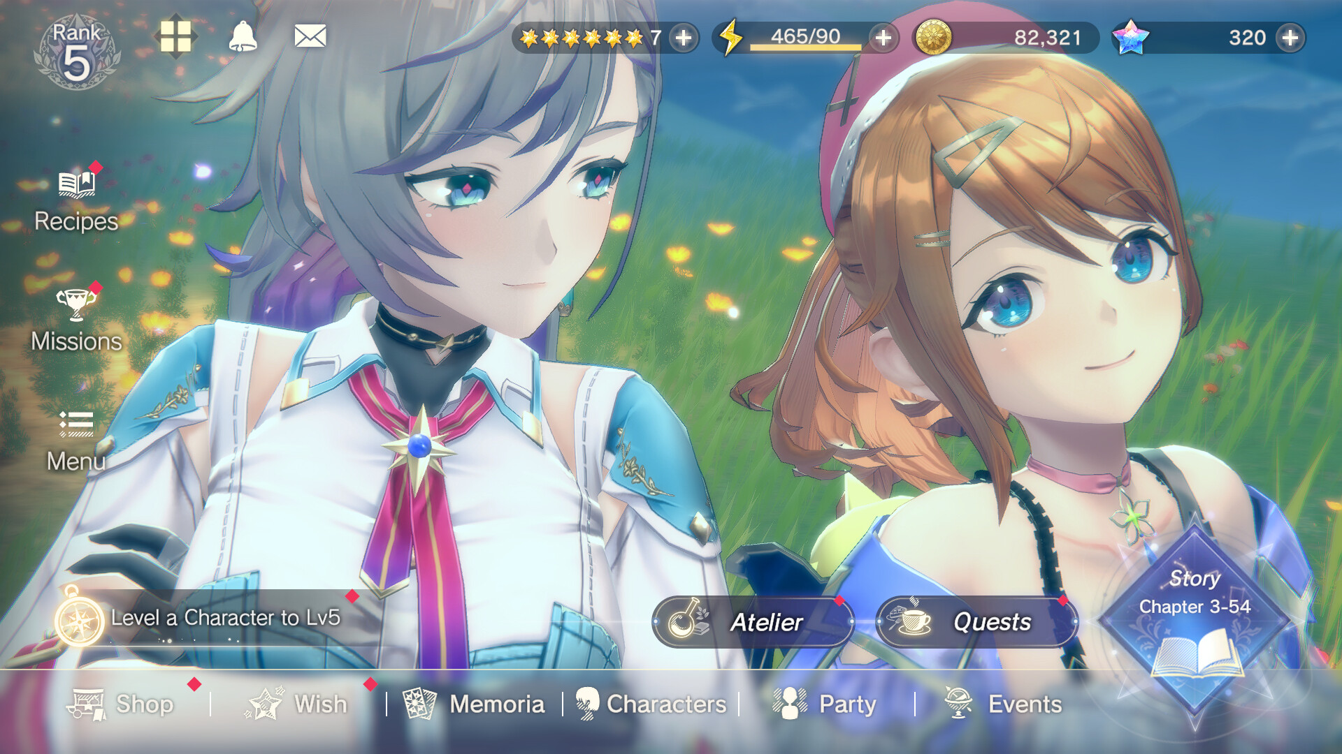 Atelier Resleriana: Forgotten Alchemy and the Polar Night Liberator screenshot 1