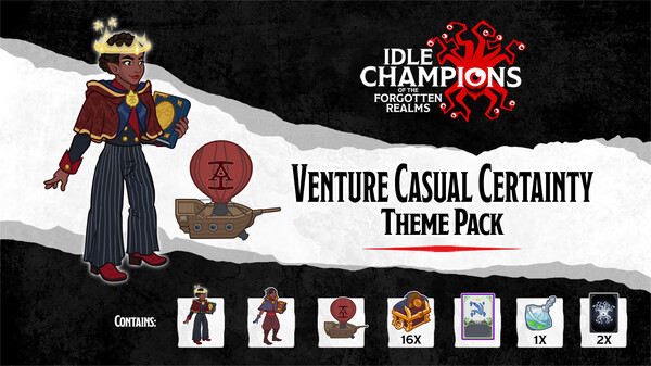 Idle Champions - Venture Casual Certainty Theme Pack