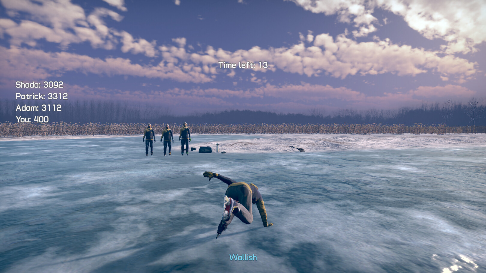 Freestyle Ice Skater #12