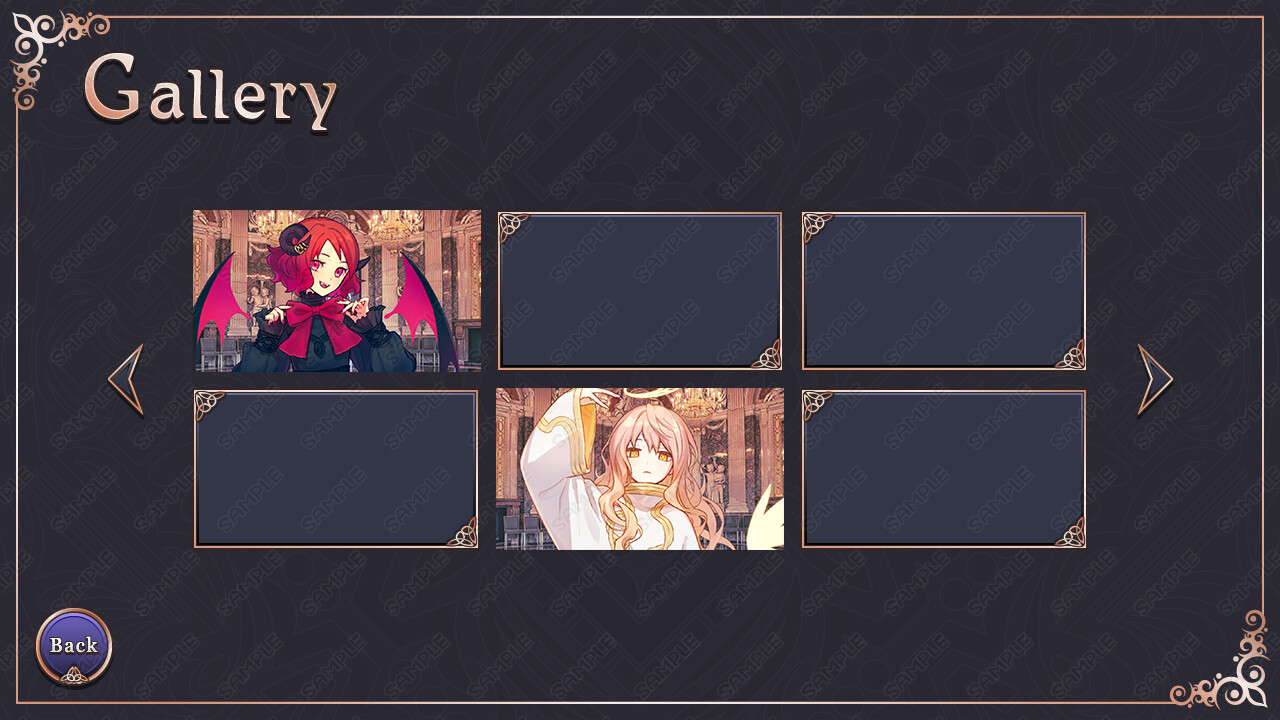 Tyrano Builder - Visual Novel GUI Pack #4 Color-Navy [kopanda UI] #9