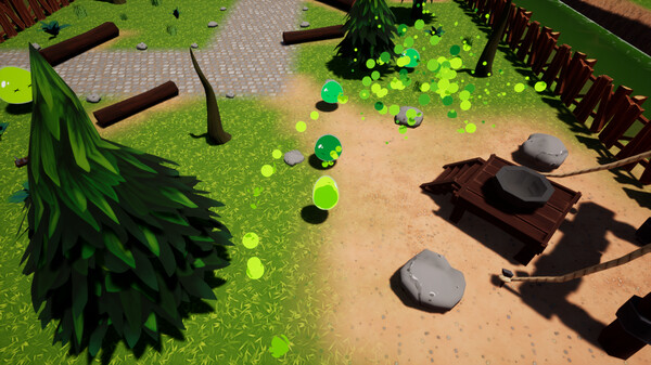 Slime Wars game for Linux 1