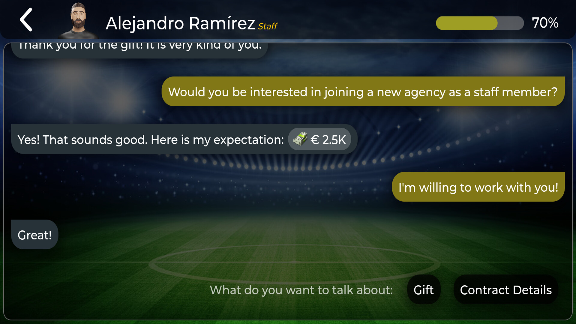 Pro Football Agent #6