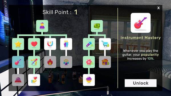 Rock Star Life Simulator: Prologue game for windows Pc 1