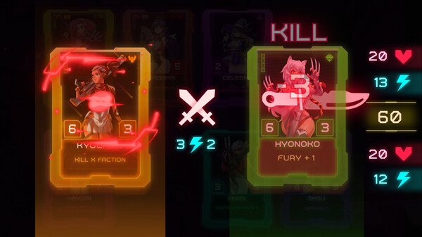 Underground Waifus TCG game for windows Pc 1