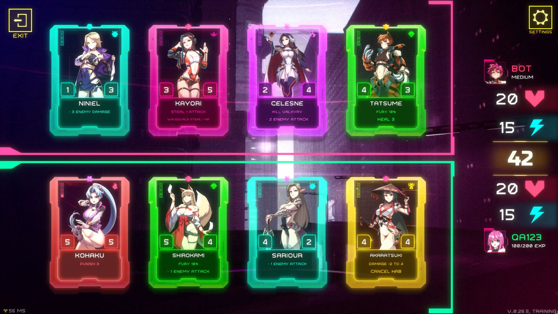 Underground Waifus TCG screenshot 1