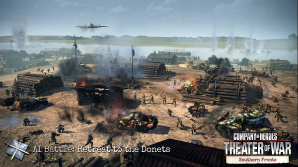 скриншот Company of Heroes 2 - Southern Fronts Mission Pack 4