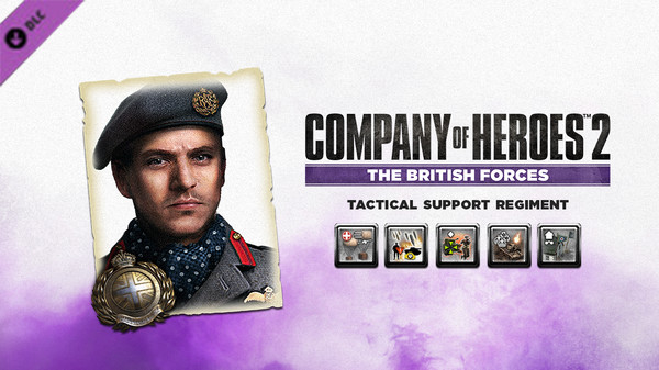 COH 2 - British Commander: Tactical Support Regiment for steam COH 2 - British Commander: Tactical Support Regiment for steam