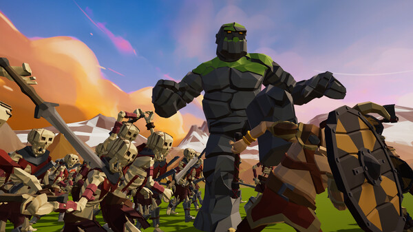 Скриншот из Polygon Fantasy Battle Simulator
