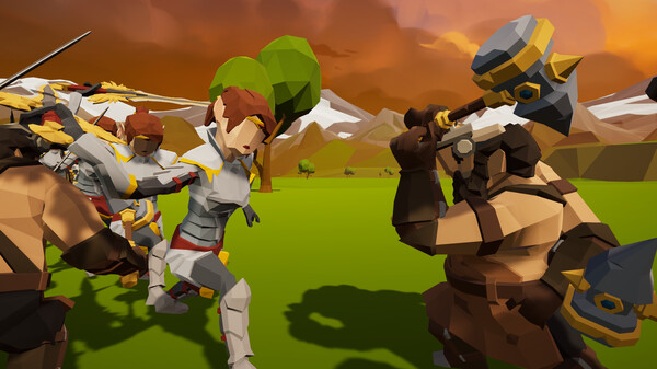 Скриншот из Polygon Fantasy Battle Simulator