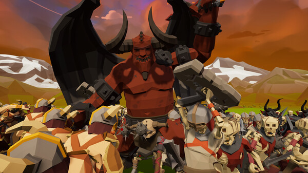 Скриншот из Polygon Fantasy Battle Simulator