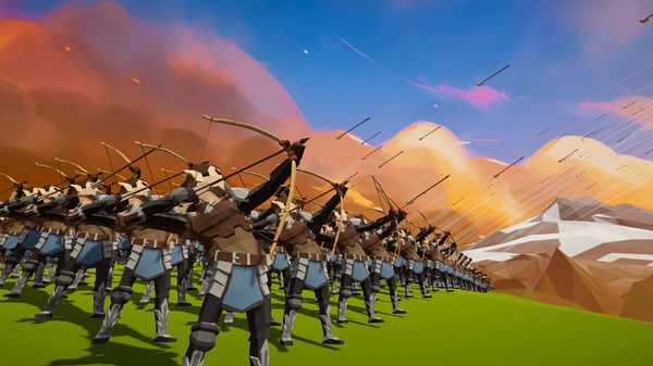 Polygon Fantasy Battle Simulator game for windows Pc 1