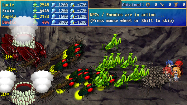 Underground Defense Force -Sword and Sorcery and Swarm of Insects- game for Linux 1