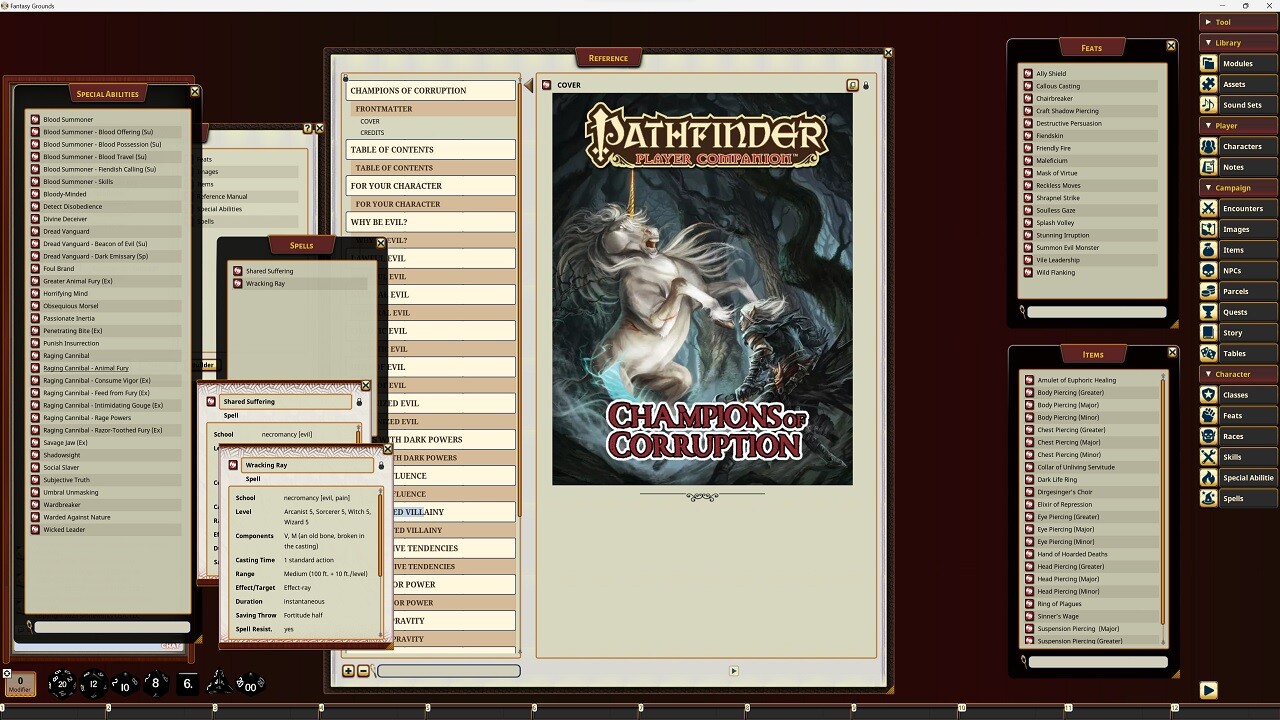 Fantasy Grounds - Pathfinder RPG - Pathfinder Companion: Healer's Handbook  no Steam